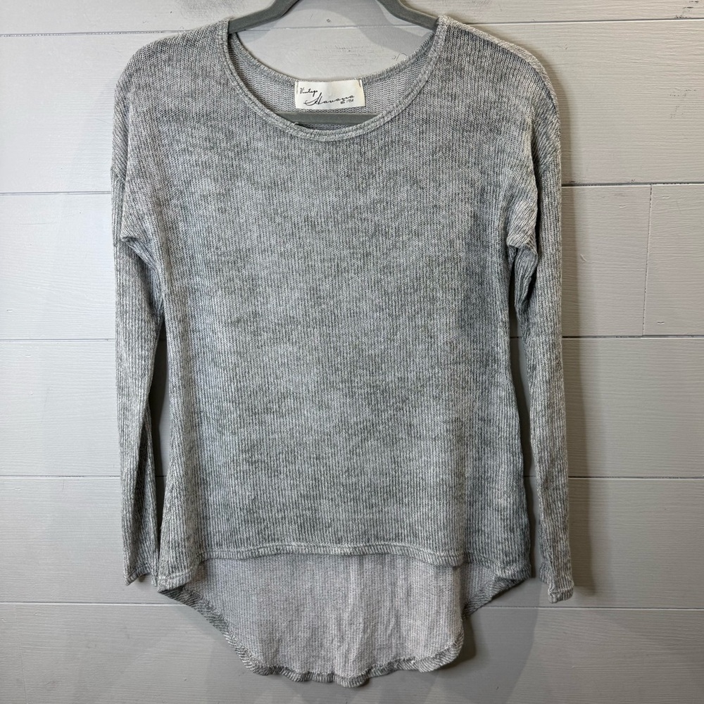 Vintage Havana | Gray Long Sleeve Top Size Small